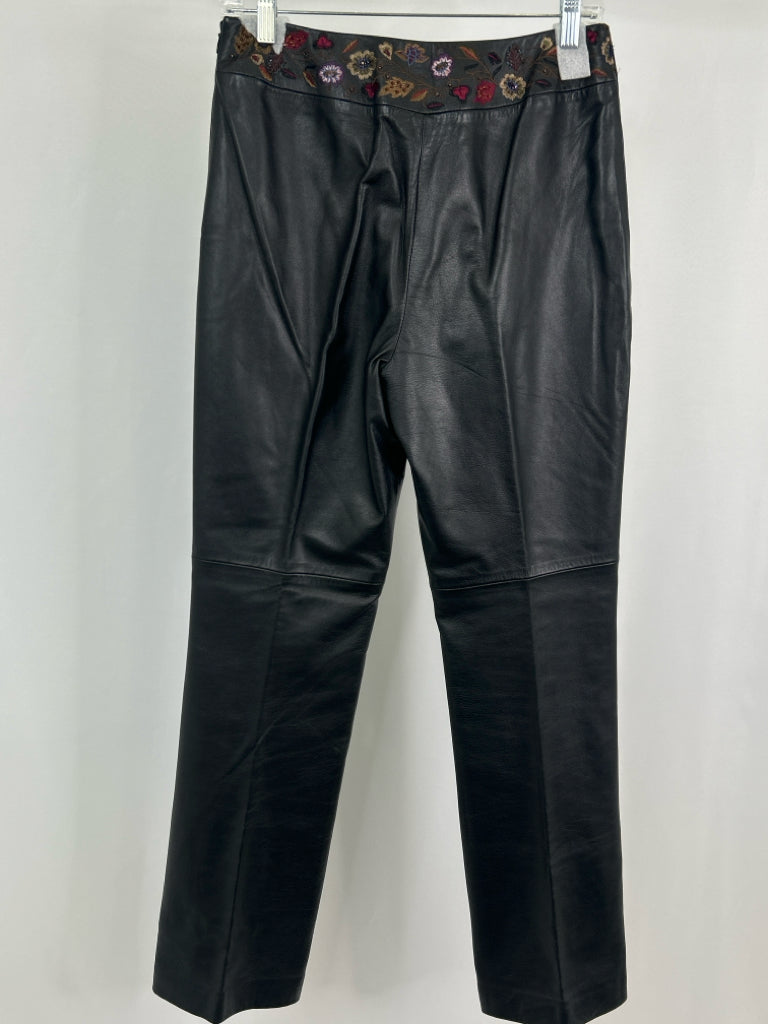 DANA BUCHMAN Women Size 6 Black Pants