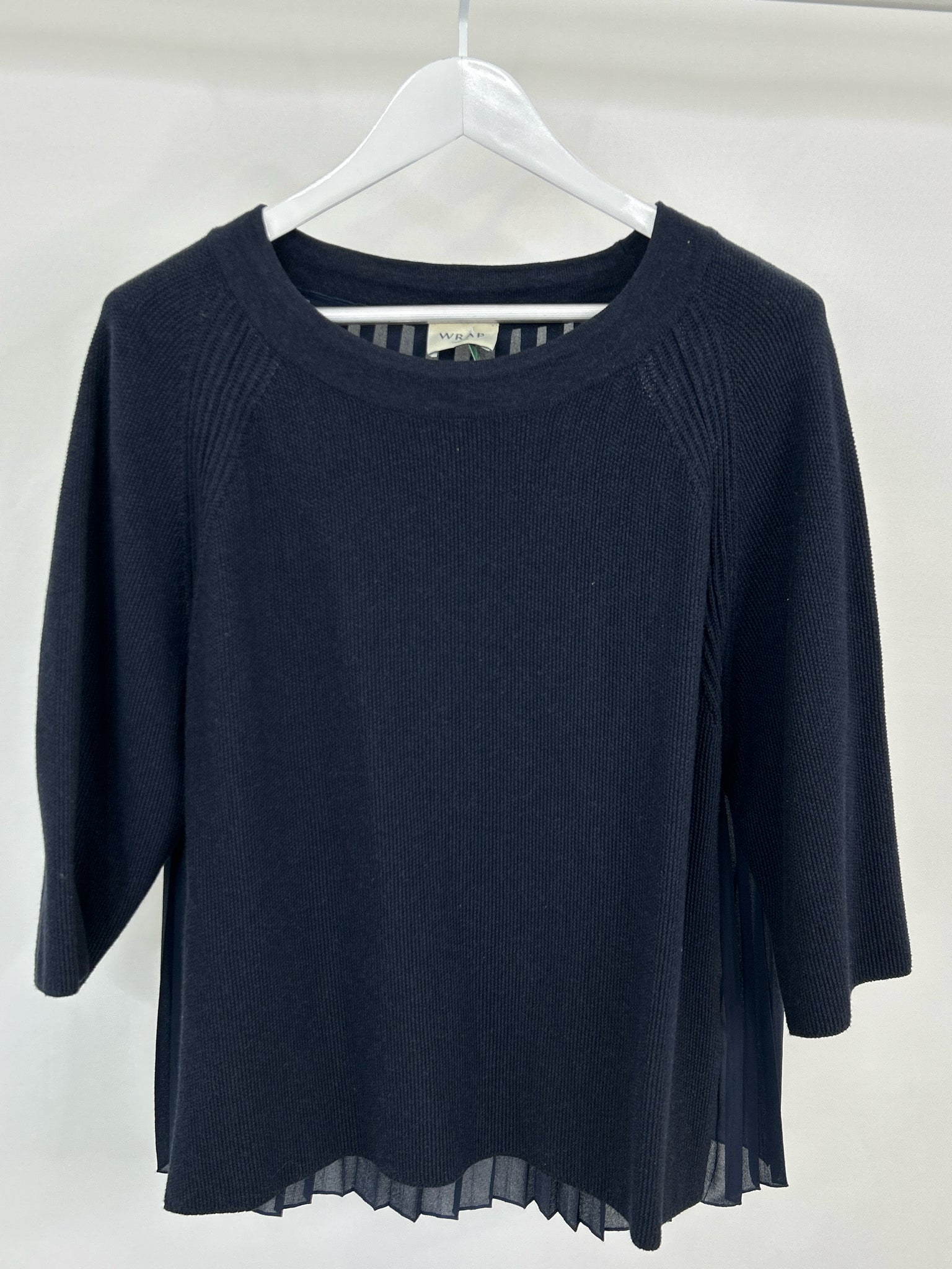 WRAP LONDON Size 14 Navy Women Sweater