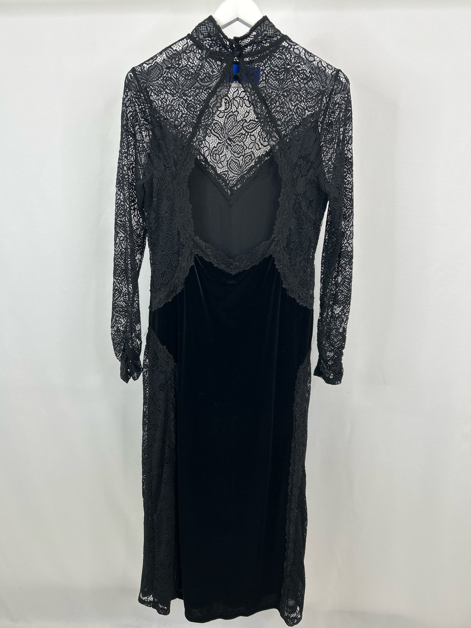 BY ANTHROPOLGIE Size L Black Women Dress NWT