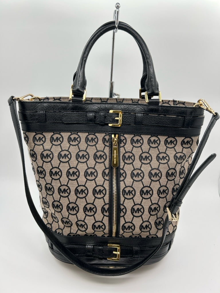 MICHAEL MICHAEL KORS Black Print Tote