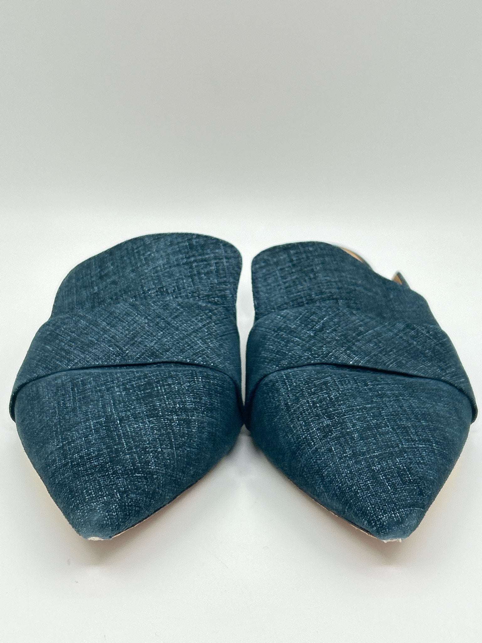 TORY BURCH Size 8.5M Navy Women Flats