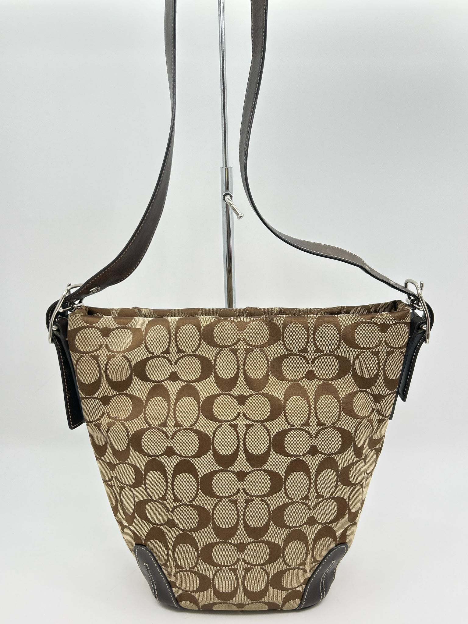 Coach BROWN MONOGRAM Women Purse