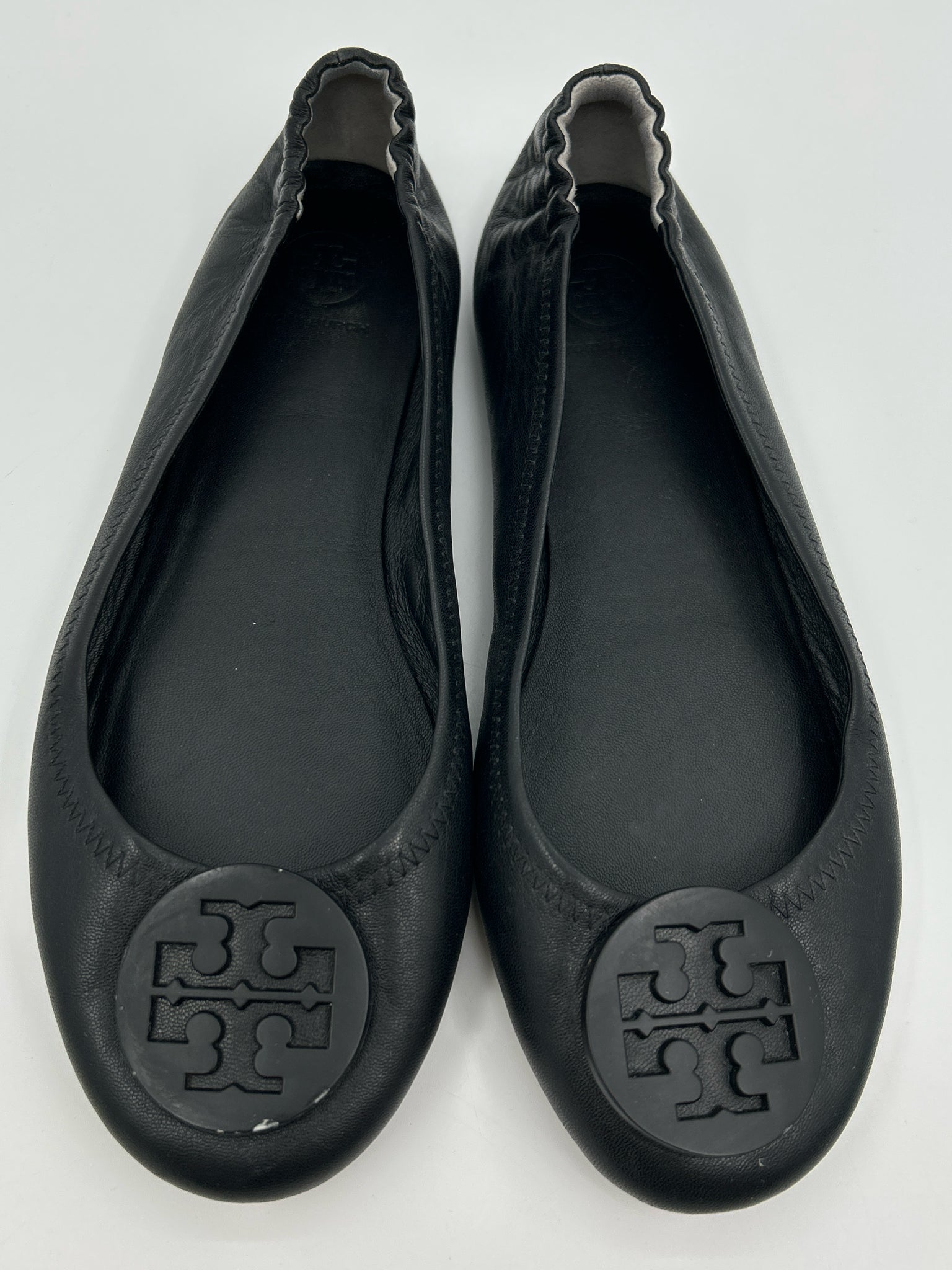 TORY BURCH Size 9.5M Black Women Flats