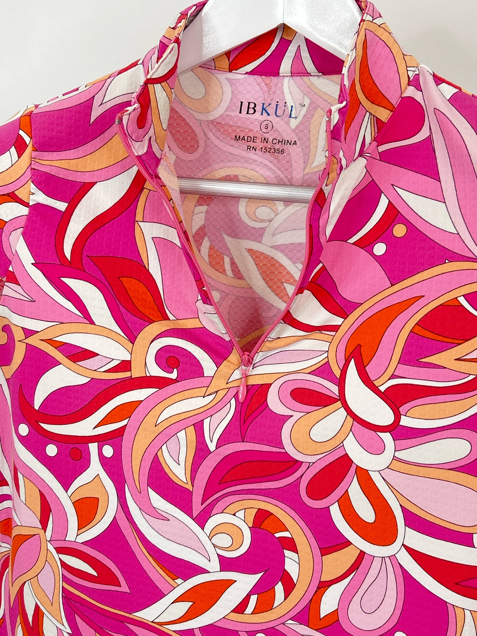 IBKUL Size S pink & orange Women Pullover
