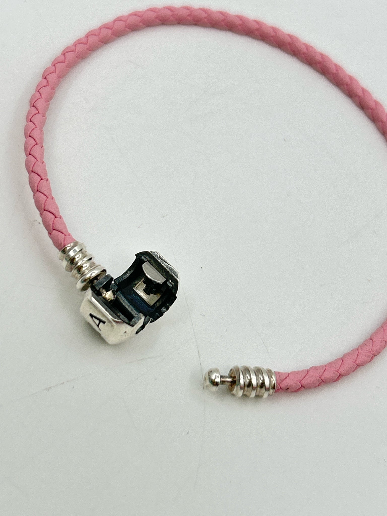 PANDORA Pink and Silver Bracelet