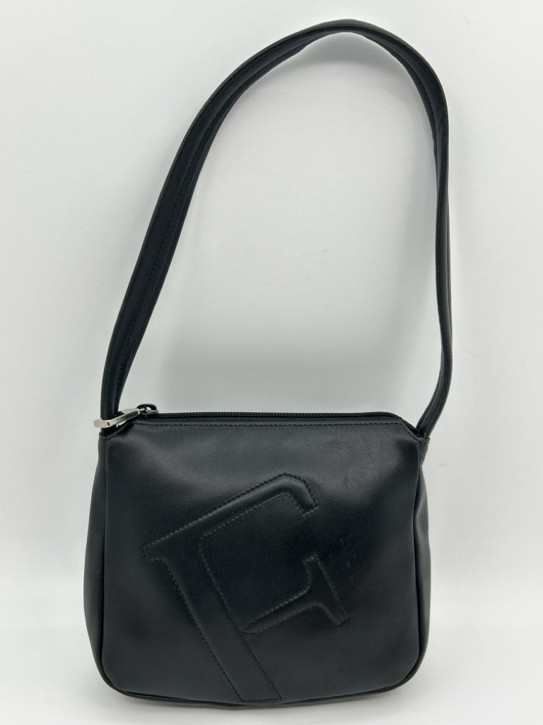 FURLA Black Leather Purse