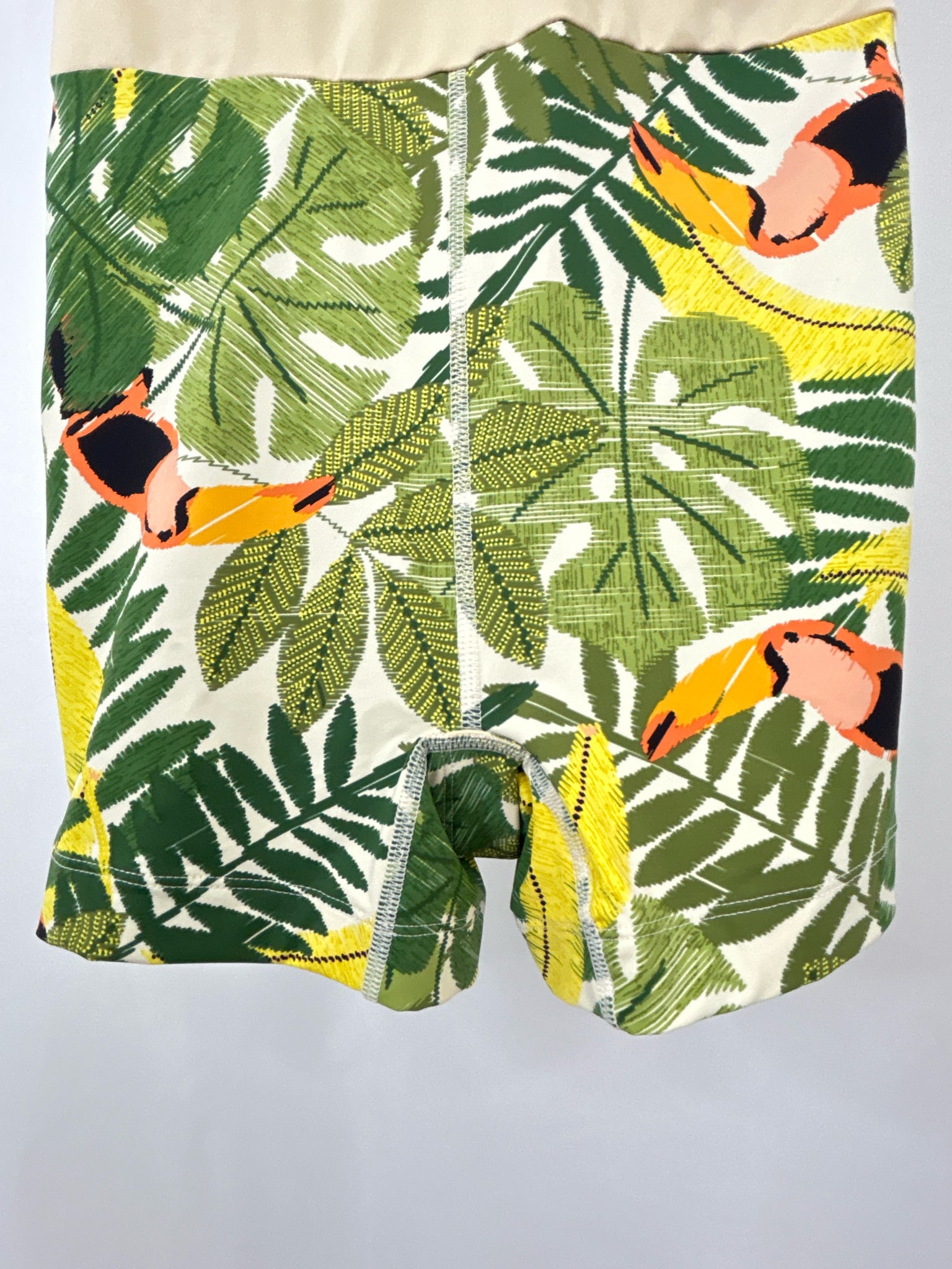 DULUTH TRADING COMPANY Size 14 Green Print Women Bathing Suit