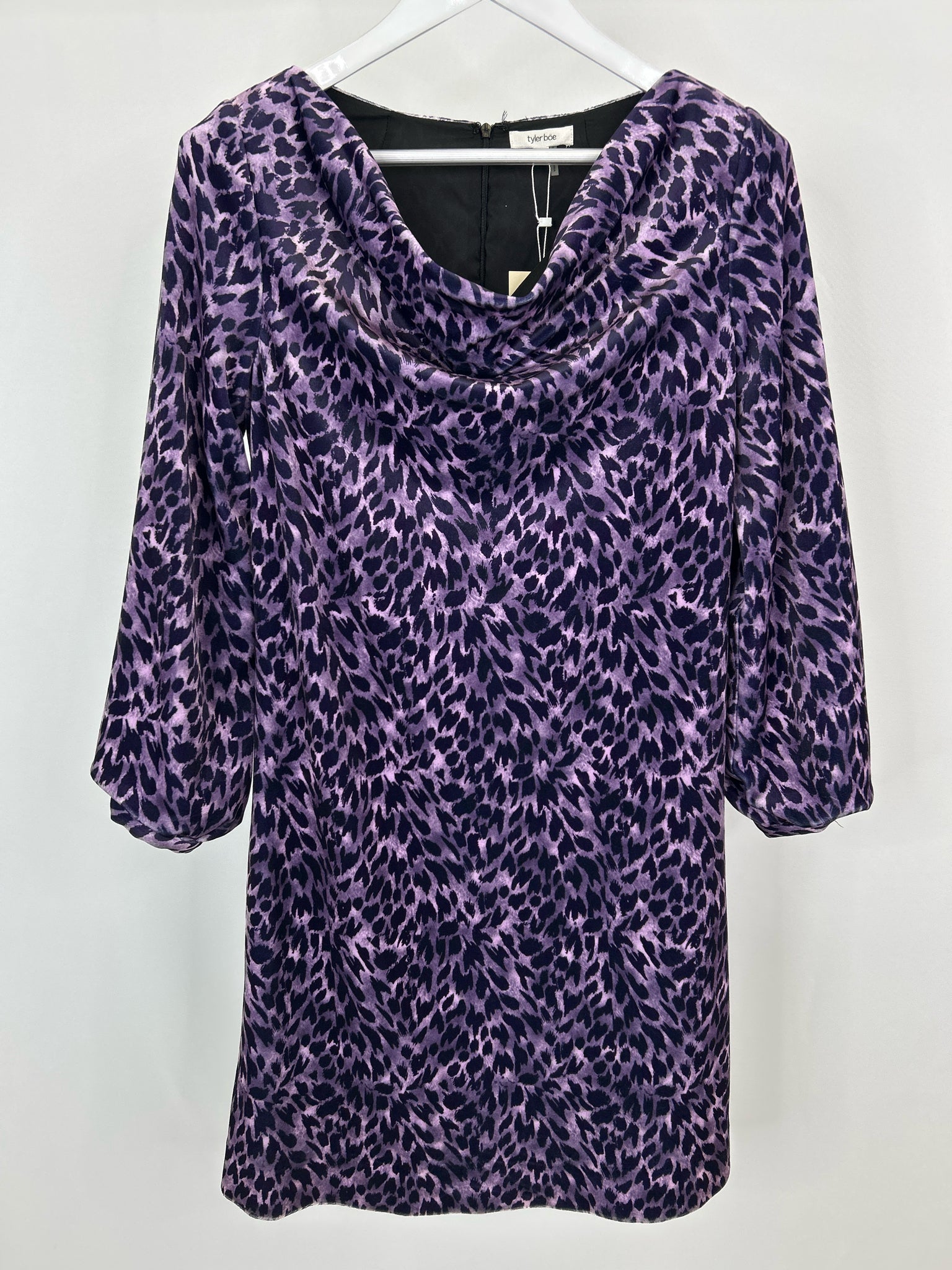 TYLER BOE Size S Purple Print Women Dress