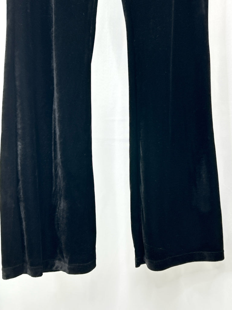 NANETTE LEPORE Women Size L Black Velvet Pants