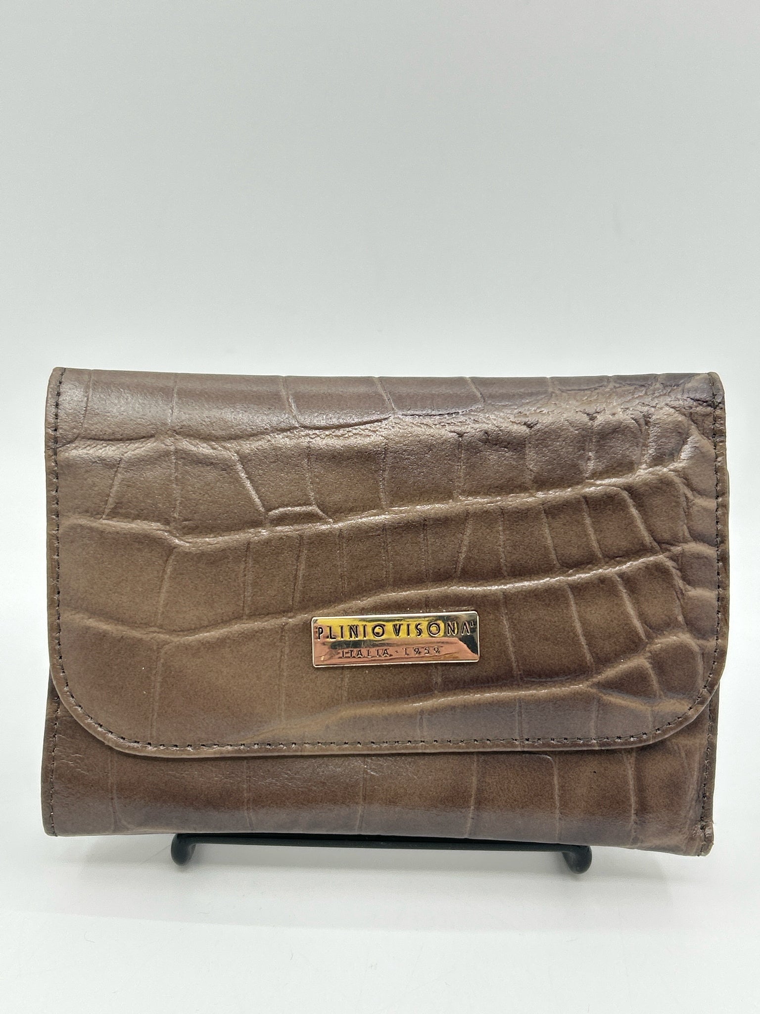 PLINIO VISONA Pewter Women Wallet