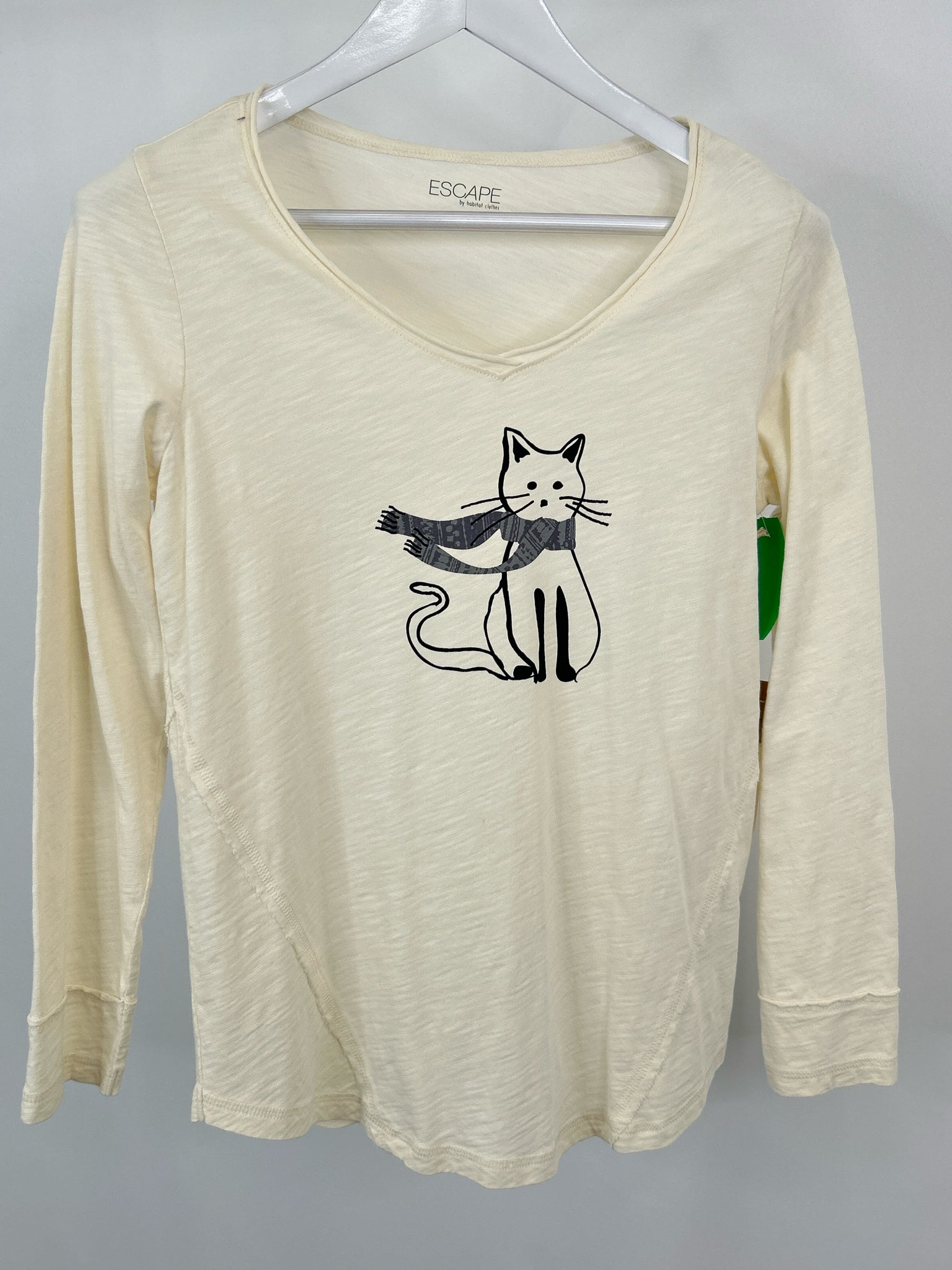 Escape by Habitat Clothes Size S Ivory Women T-shirt