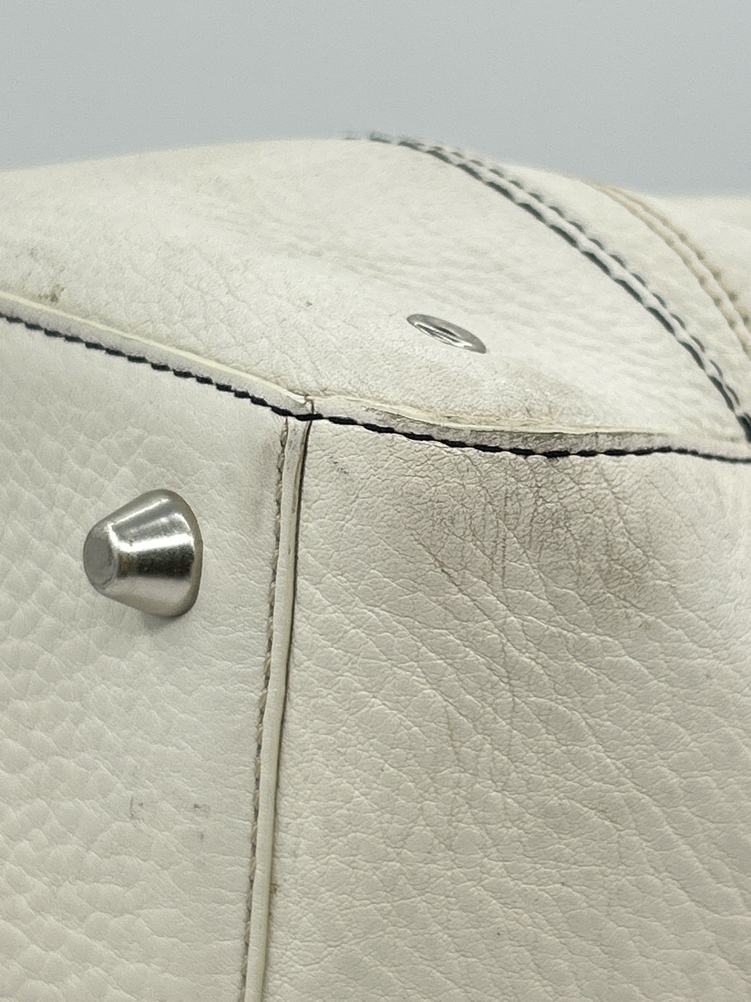 Coach Bone White Women Tote