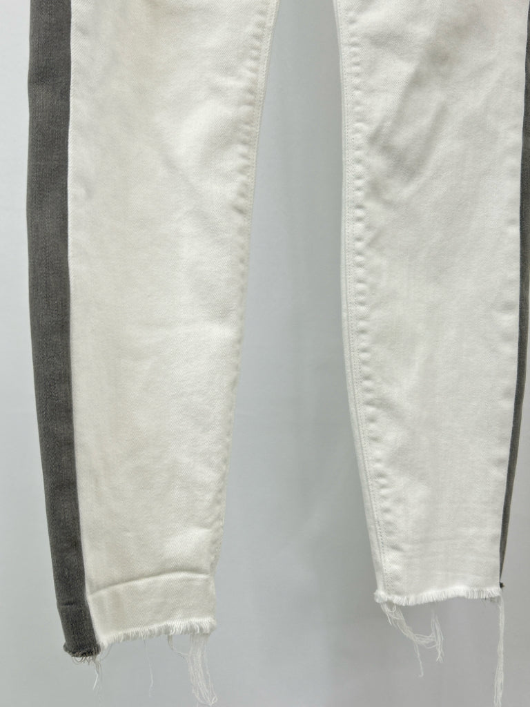 SPANX Women Size SP white denim jeans