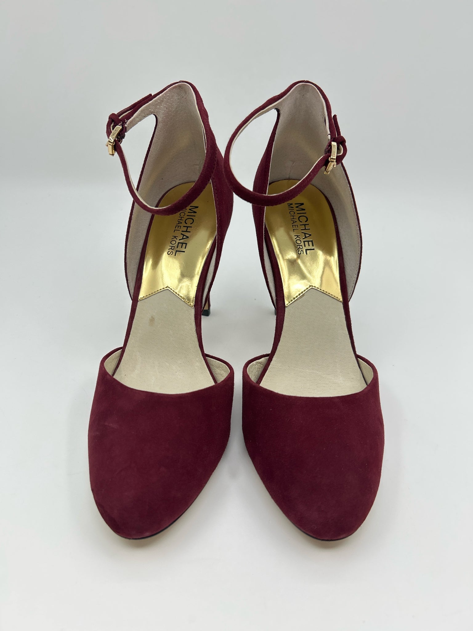 MICHAEL MICHAEL KORS Size 8.5M Merlot Women Pumps