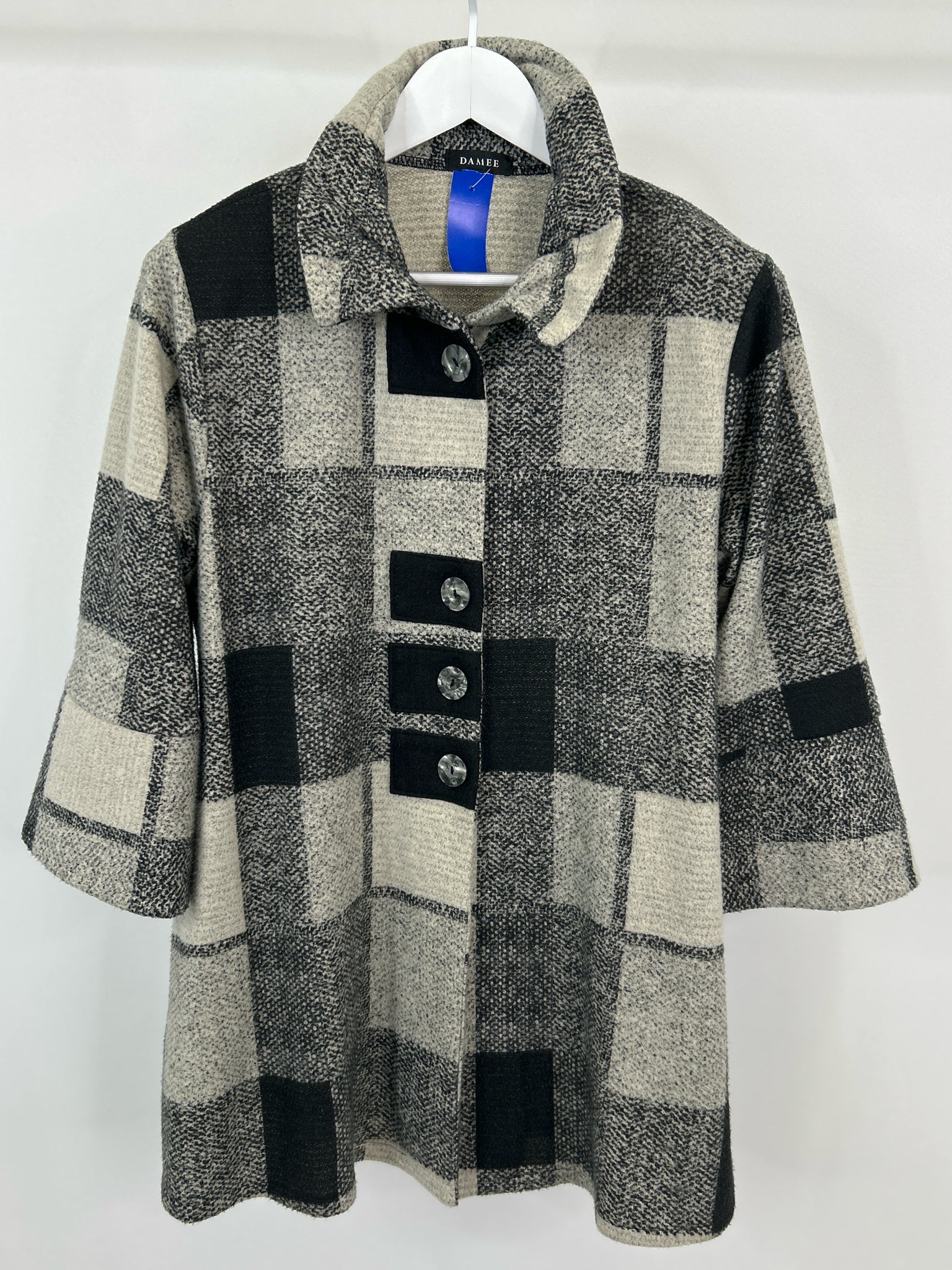 DAMEE Size M Grey Women Jacket