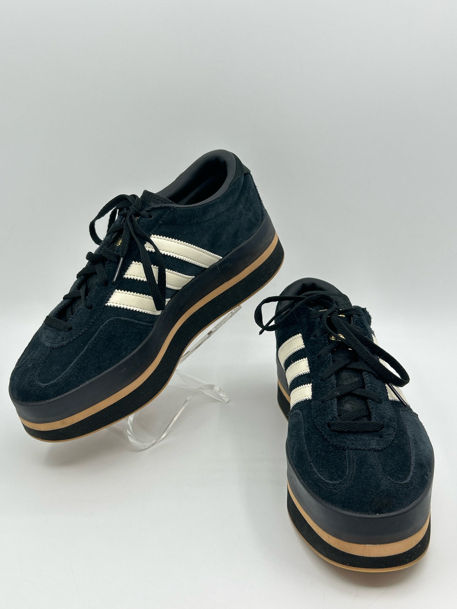 ADIDAS Size 10 Black Women Sneakers