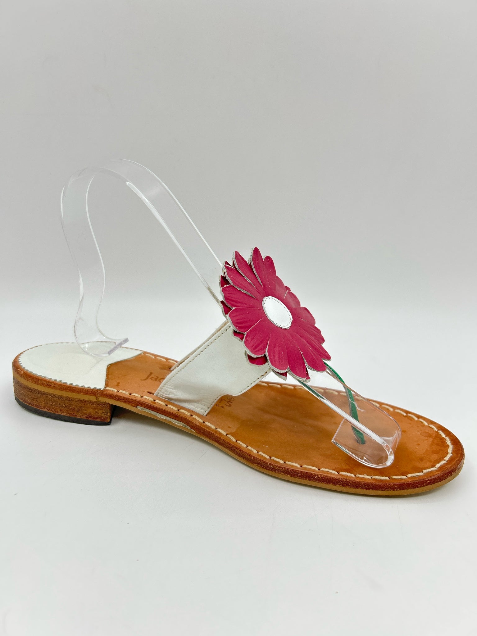 JACK ROGERS Size 9M White Women Sandal