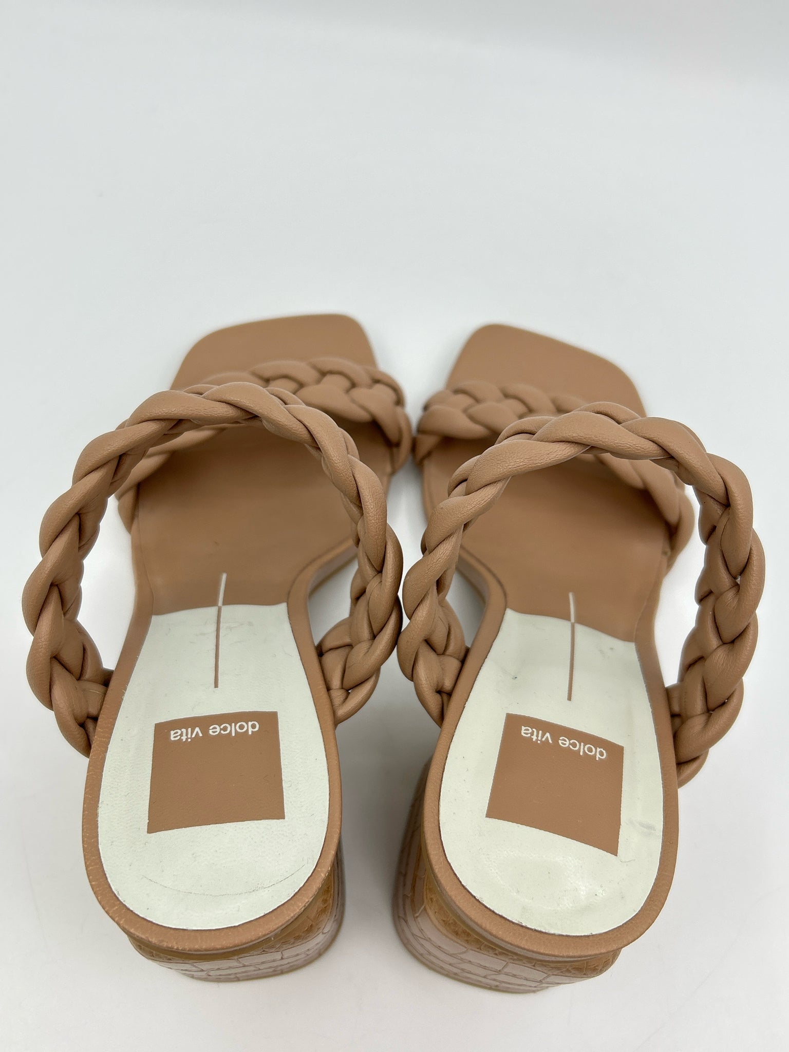 DOLCE VITA Size 7 Camel Women Pumps