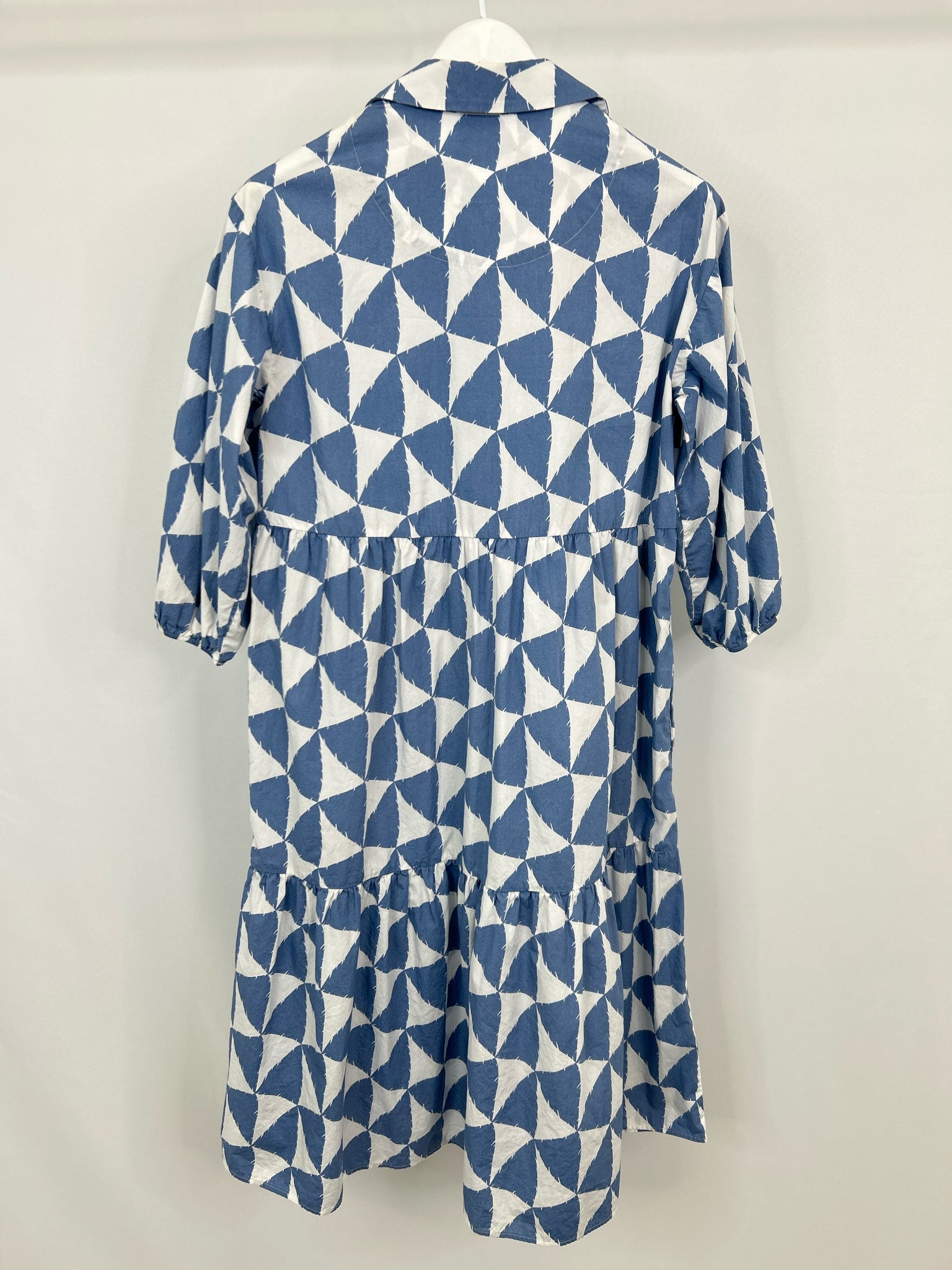 MAEVE Size M blue and white Women Dress