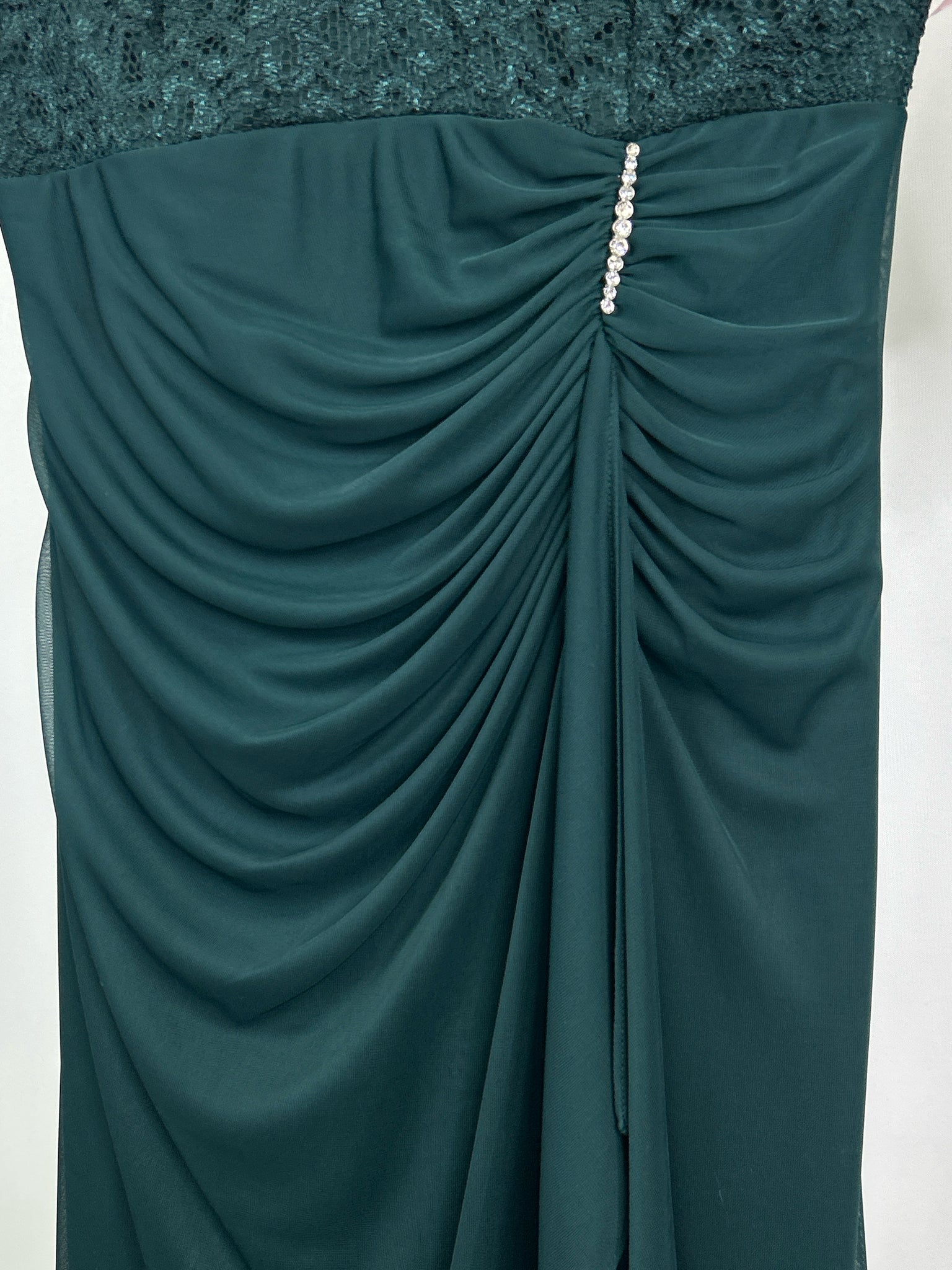 BETSEY & ADAM Size 16 Emerald Women Dress