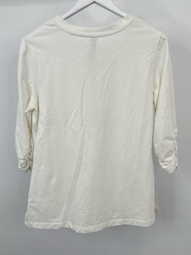 BEREK Size M Ivory Top