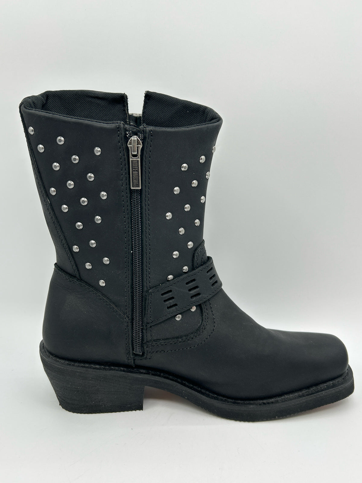 HARLEY DAVIDSON NWOB Size 10 Black Women Boots