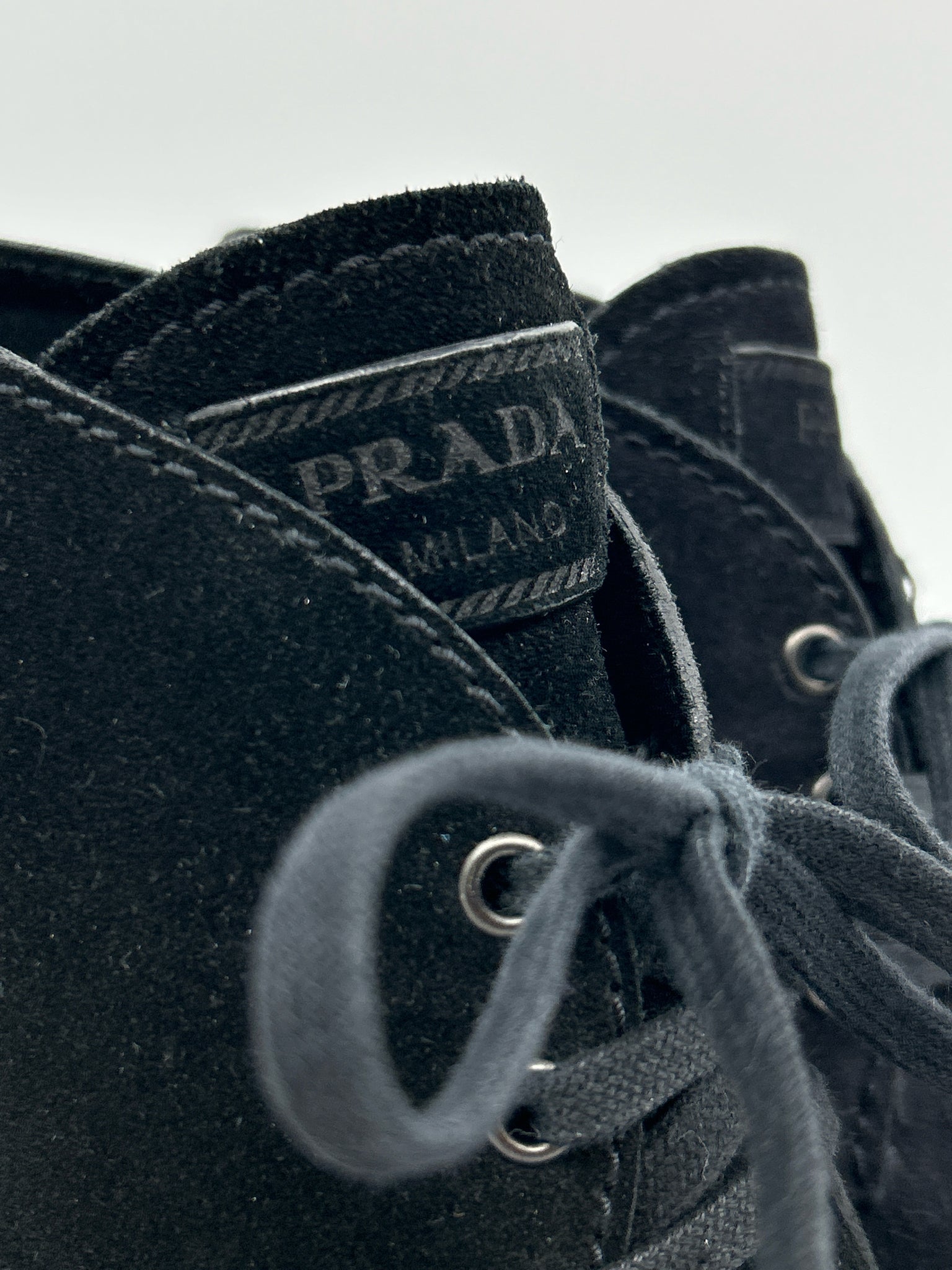 PRADA Size 39.5 Black Women Booties