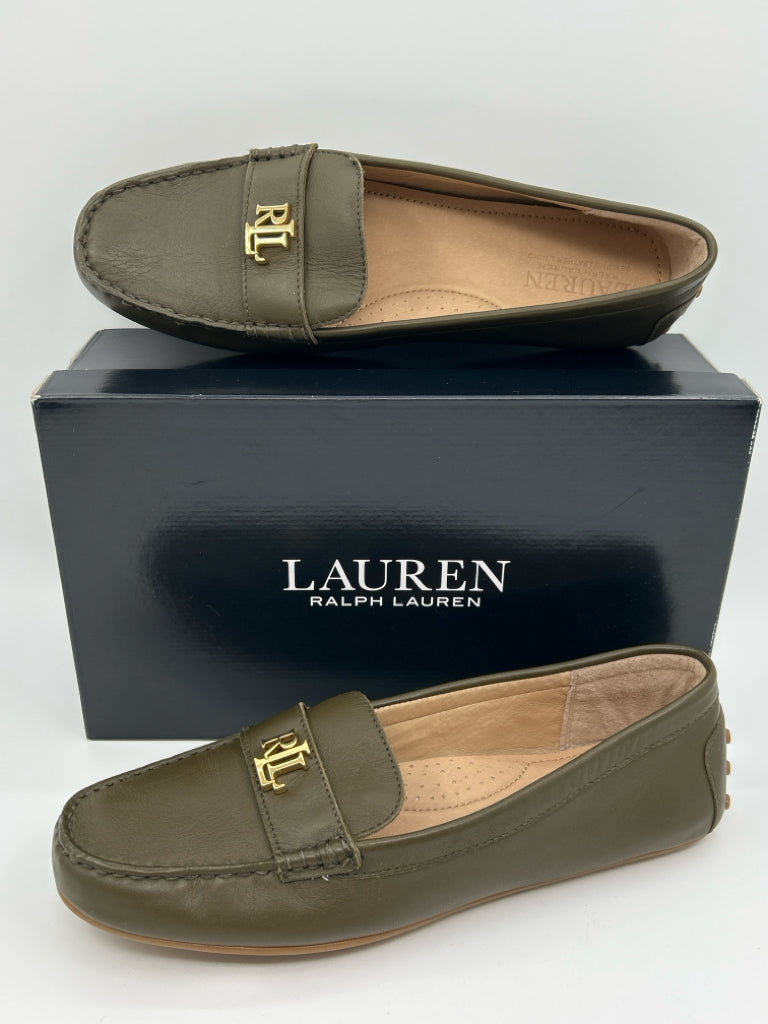 Lauren Ralph Lauren Women Size 10B Green Loafer