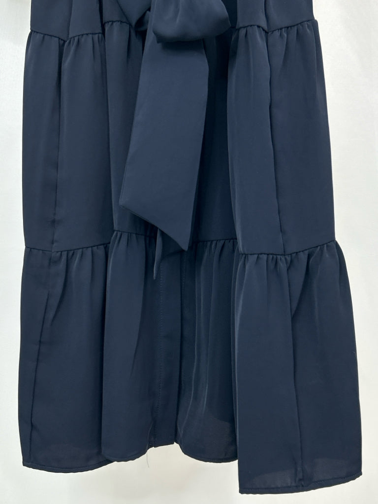 NICOLE MILLER Size 16 Navy Women's Dress