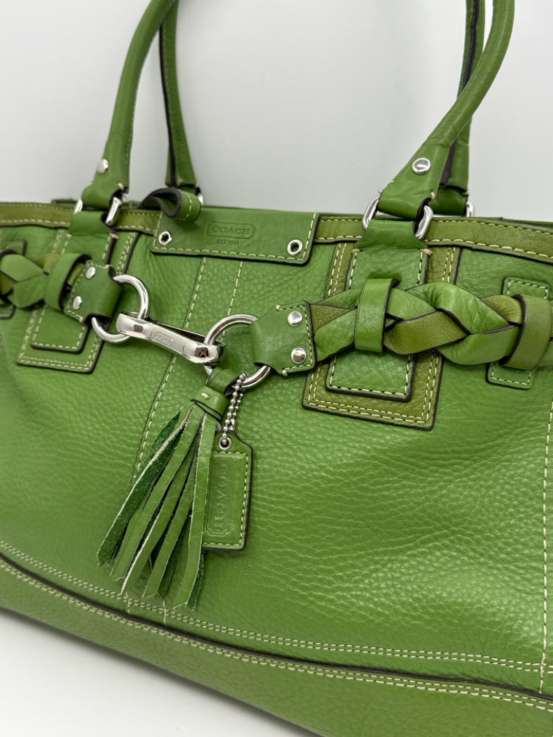 Coach Green Women Purse