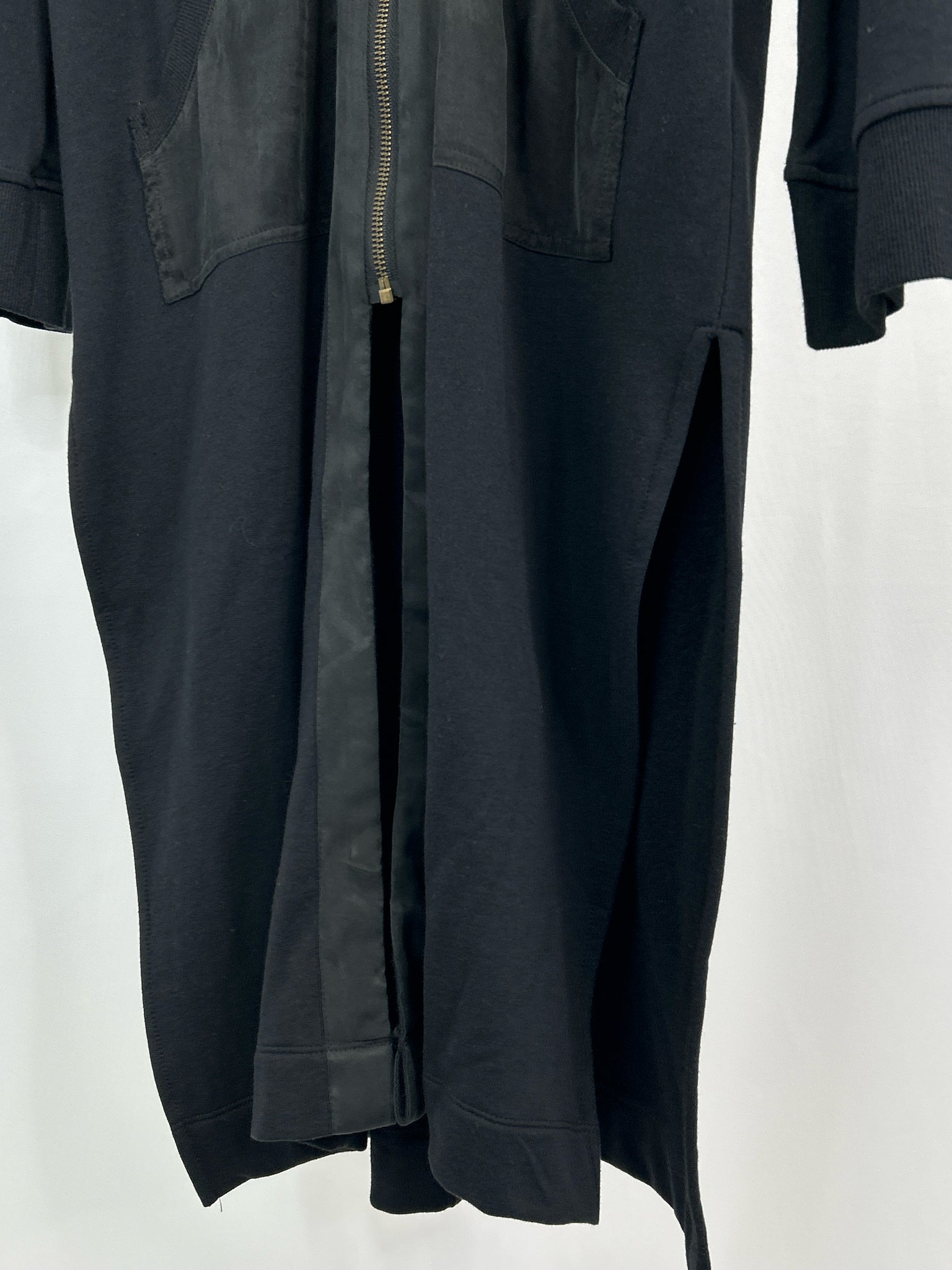 YOUNG FABULOUS & BROKE Size S Black Women Duster