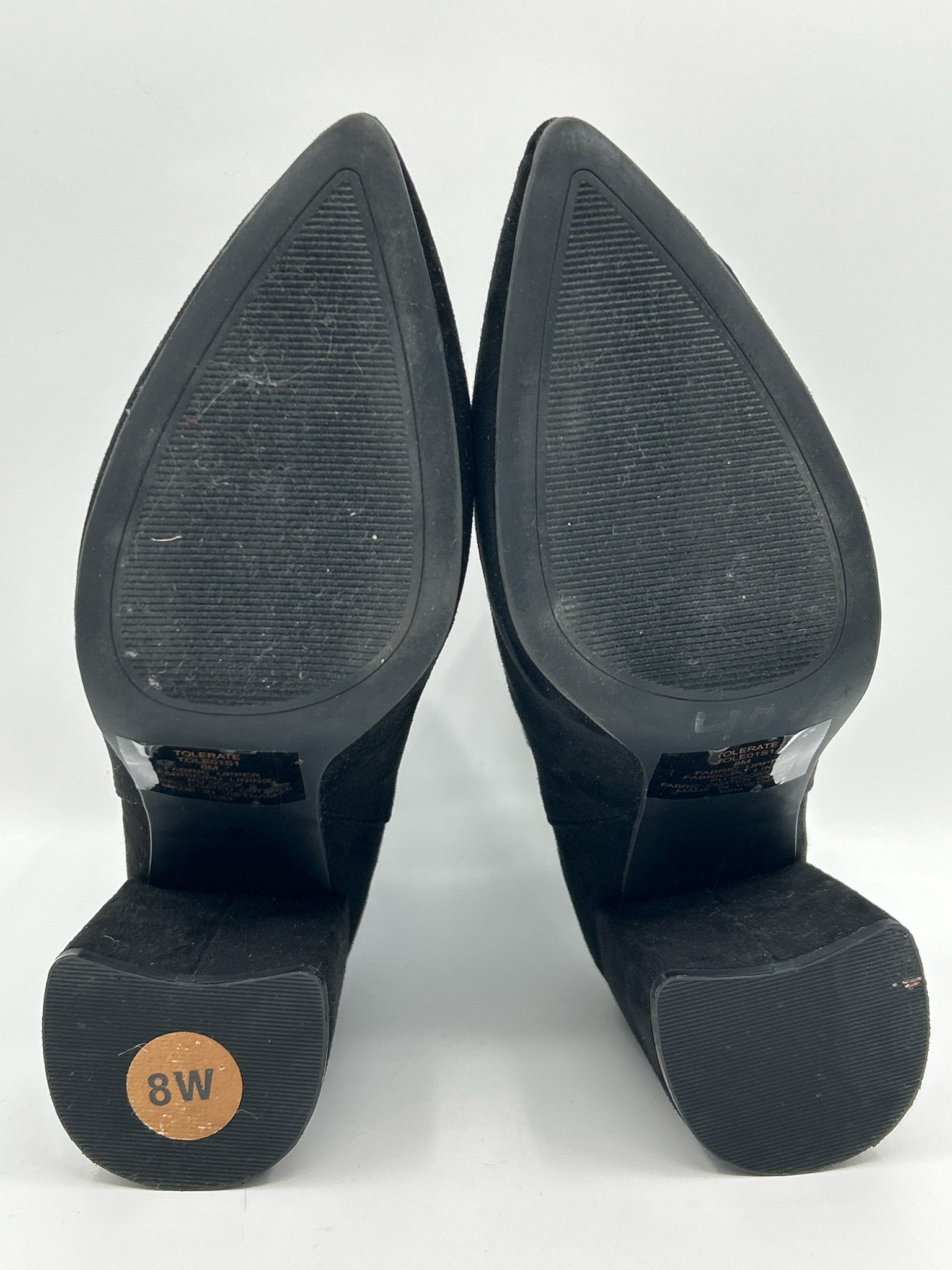 STEVE MADDEN Size 8M Black Women Booties