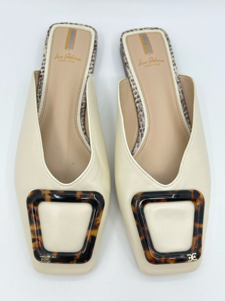 SAM EDELMAN Size 8.5M Ivory Women's Flats