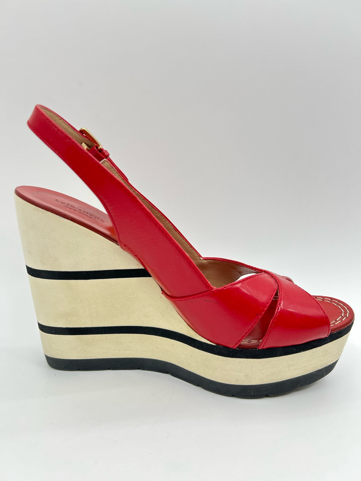 KATE SPADE Size 9M Red Women Sandal