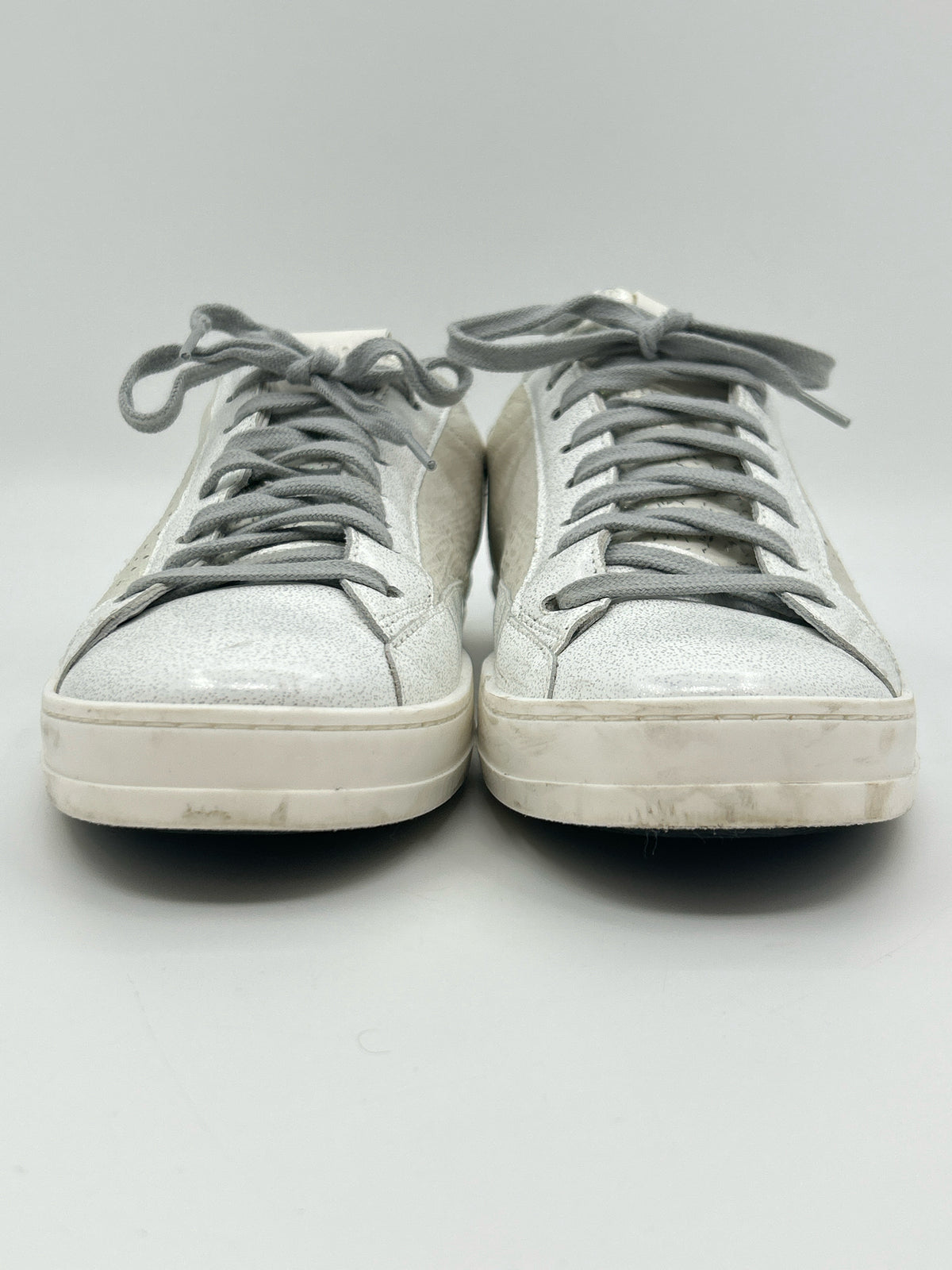 P448 Size 39/8 White Women Sneakers
