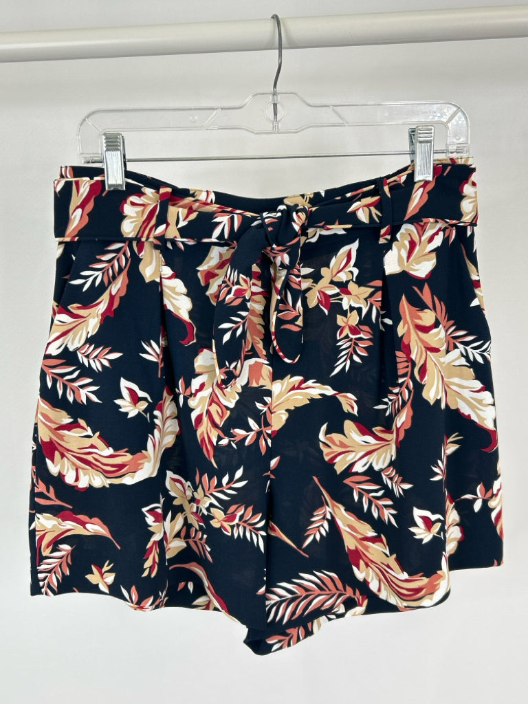 JOIE Size 10 Navy Print Women's Shorts NWT