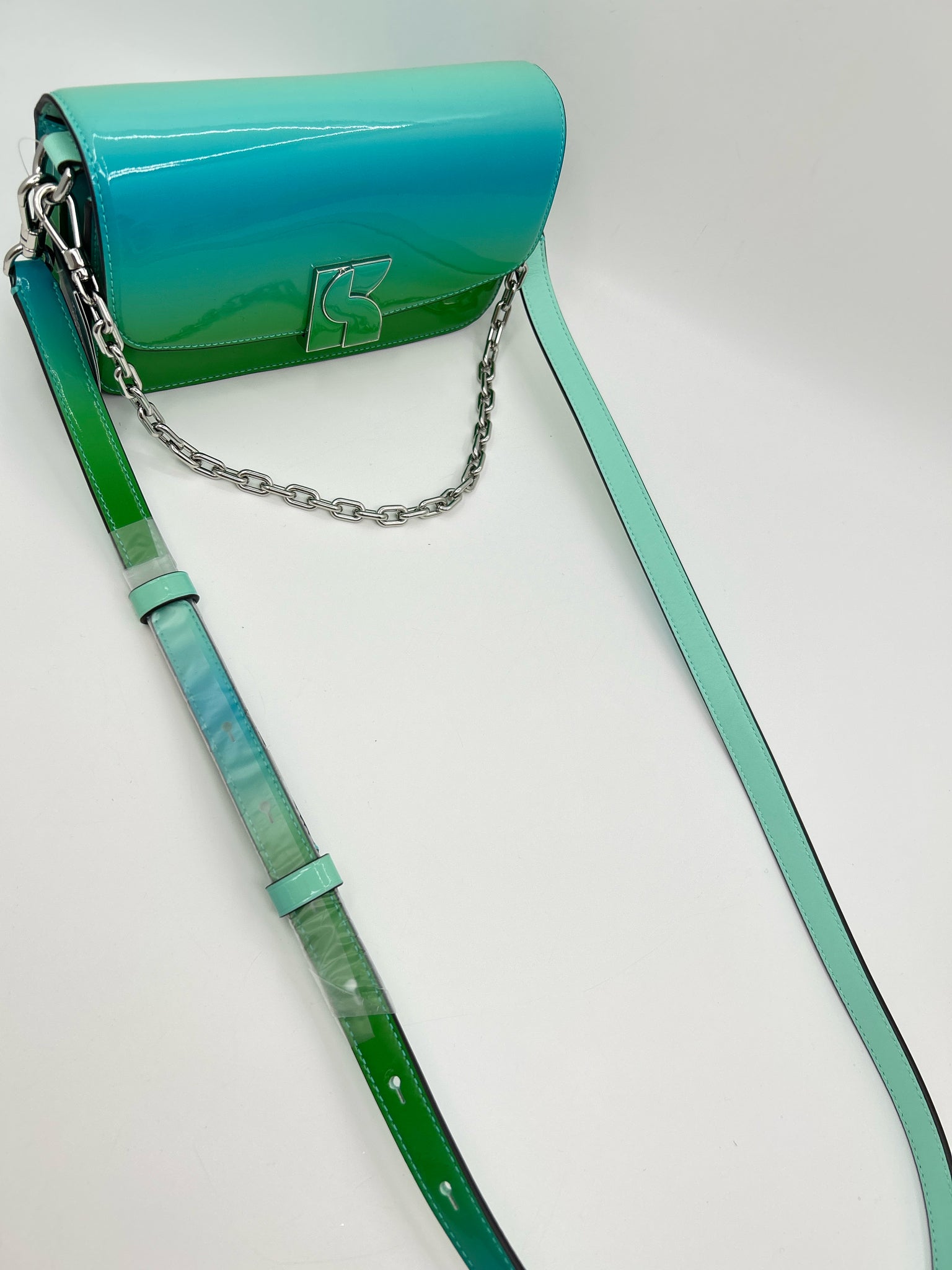 KATE SPADE BLUE AND GREEN Women Purse