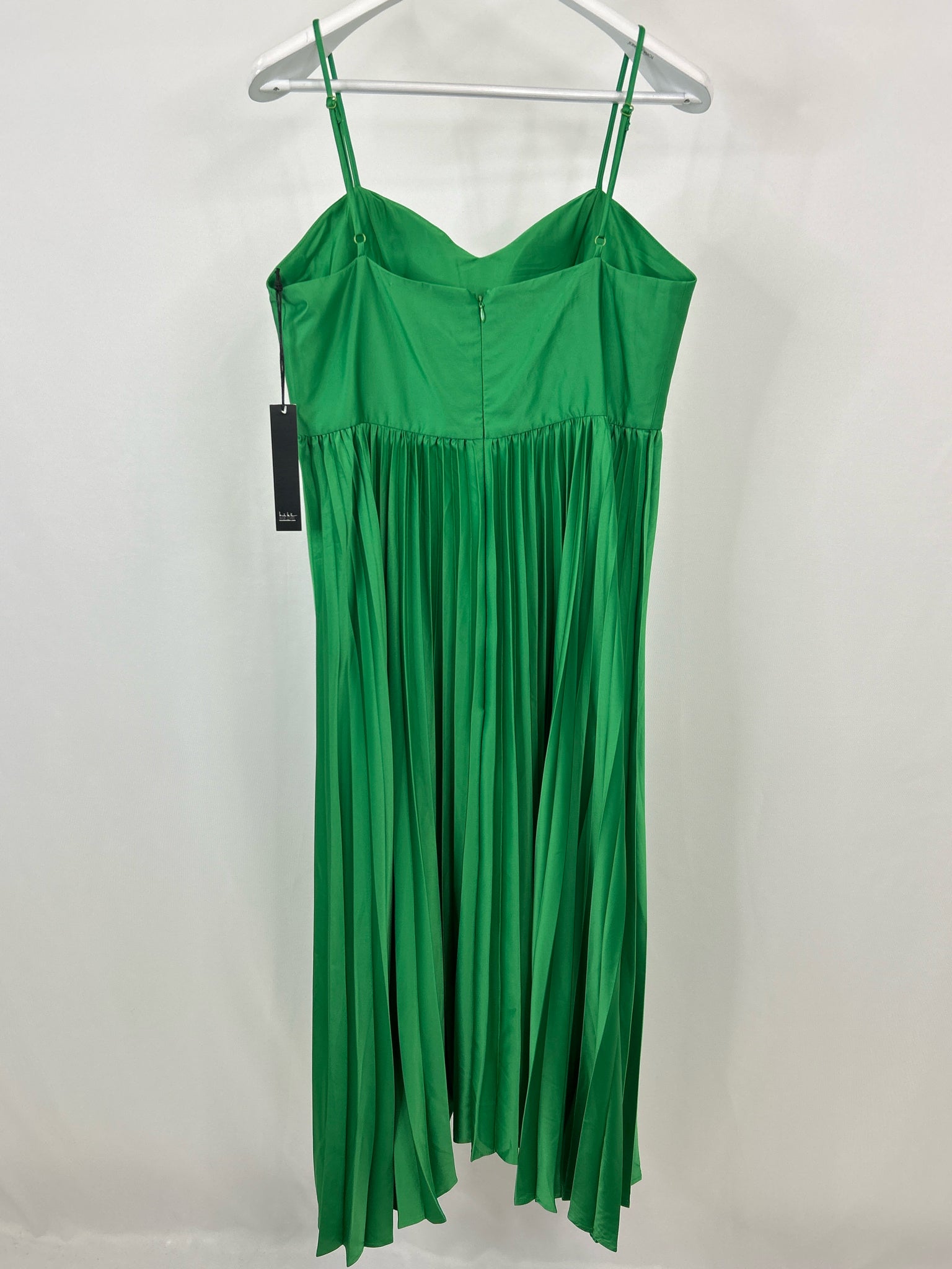 NICOLE MILLER Size 12 Green Women Dress NWT
