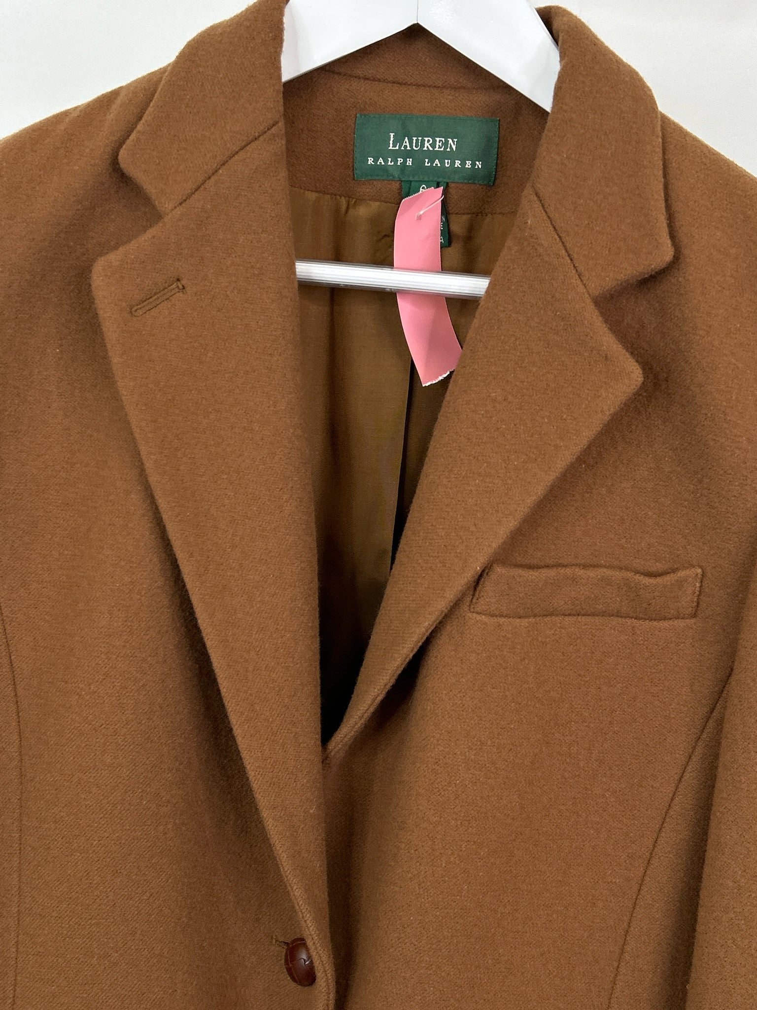 Lauren Ralph Lauren Size 6P Brown Women Blazer