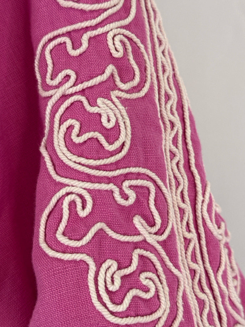 ANNA CATE Size L Pink Women Dress