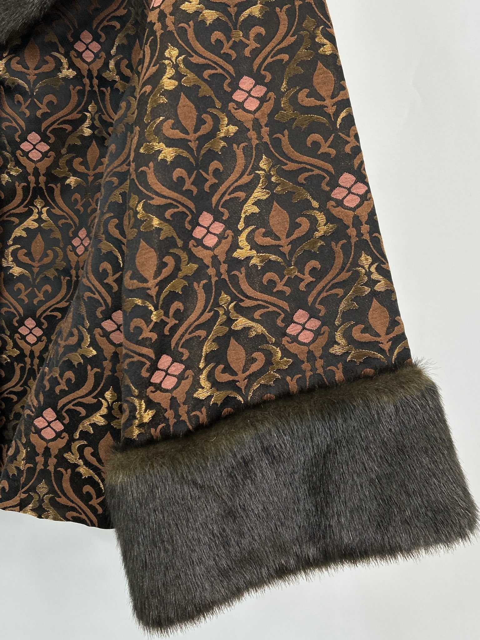 NINE WEST Size 16W Brown Metallic Women Jacket