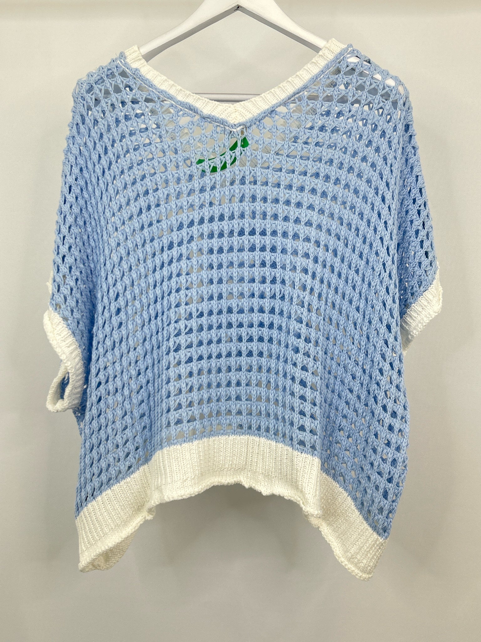 POL Size L blue and white Women Sweater