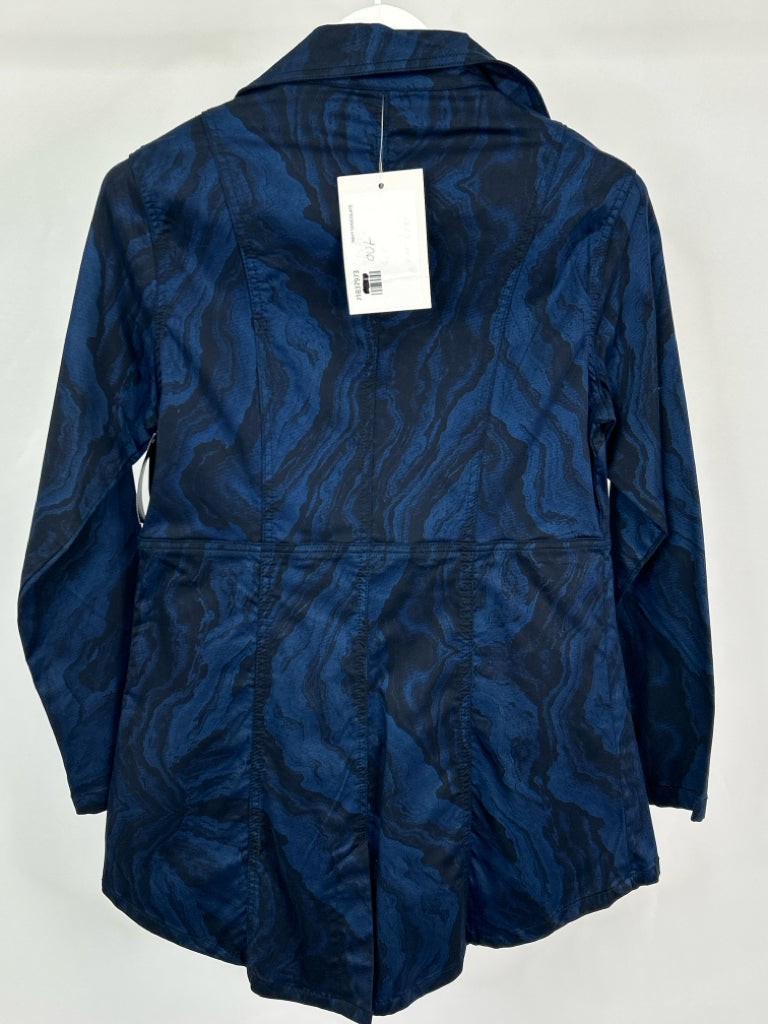 ETHYL Women Size S/M Blue & Navy Jacket