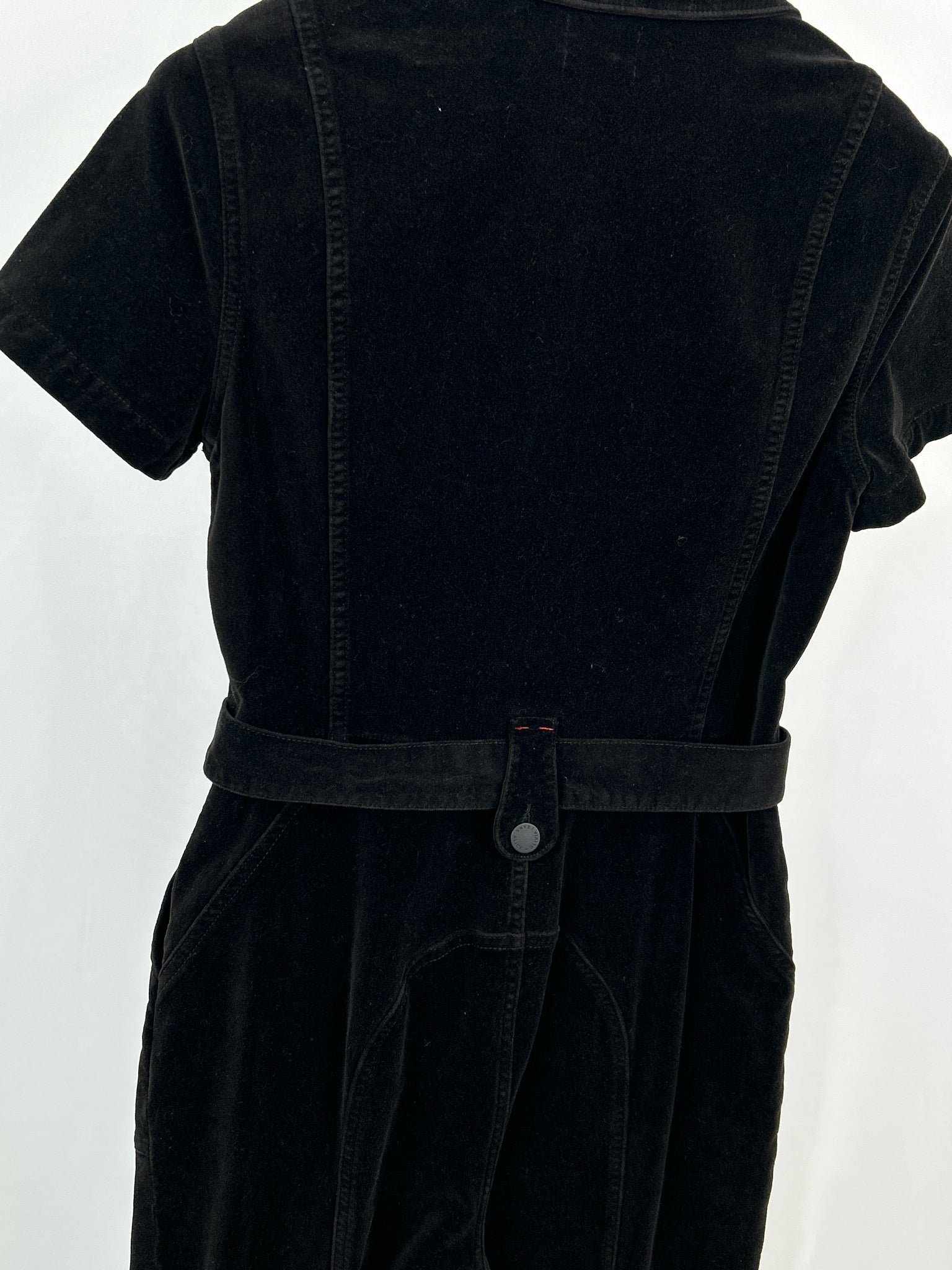 ALICE + OLIVIA NWT Size 30/10 Black Women Jumpsuit