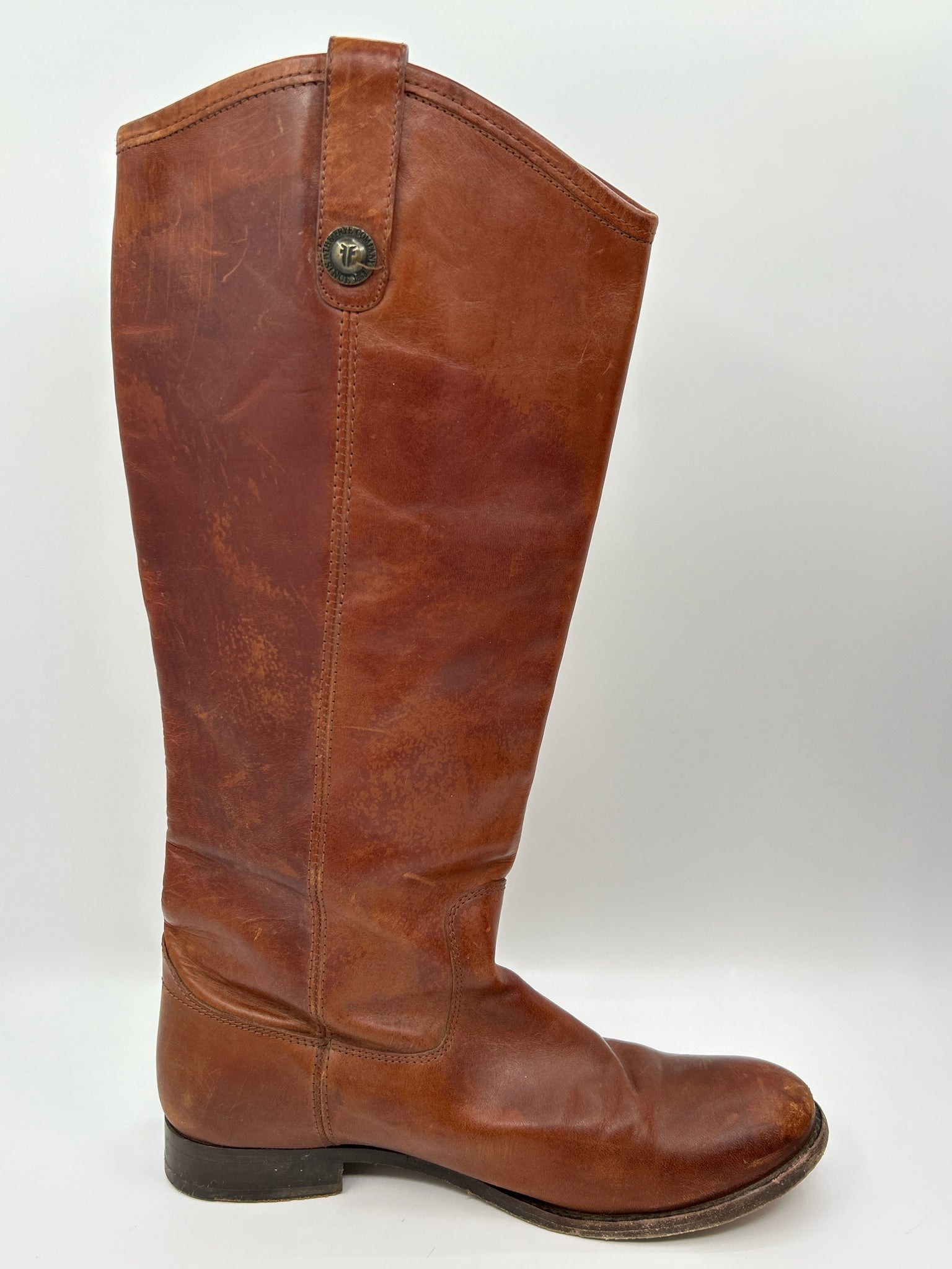 FRYE Size 10B COGNAC Women's Women Boots