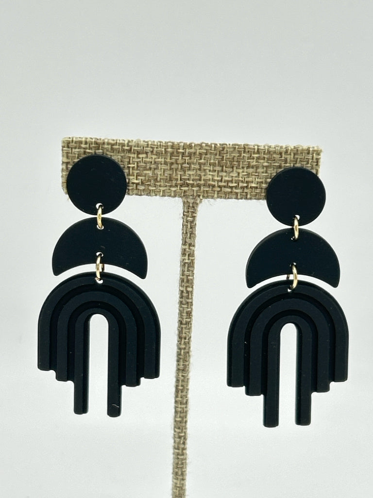 EYE CANDY Size One Size Black Earrings