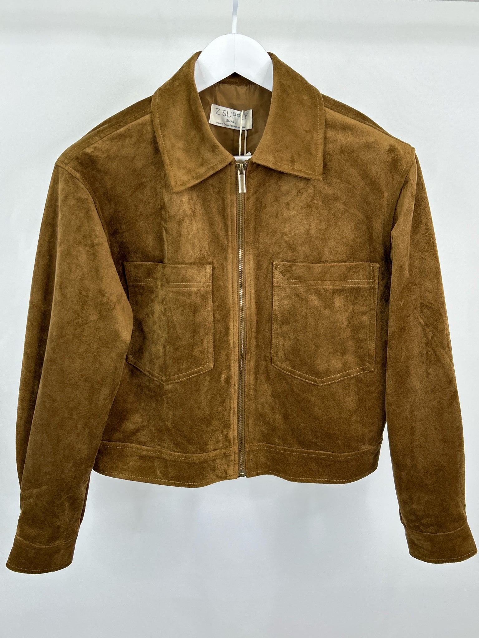 Z Supply Size S Brown Women Jacket NWT