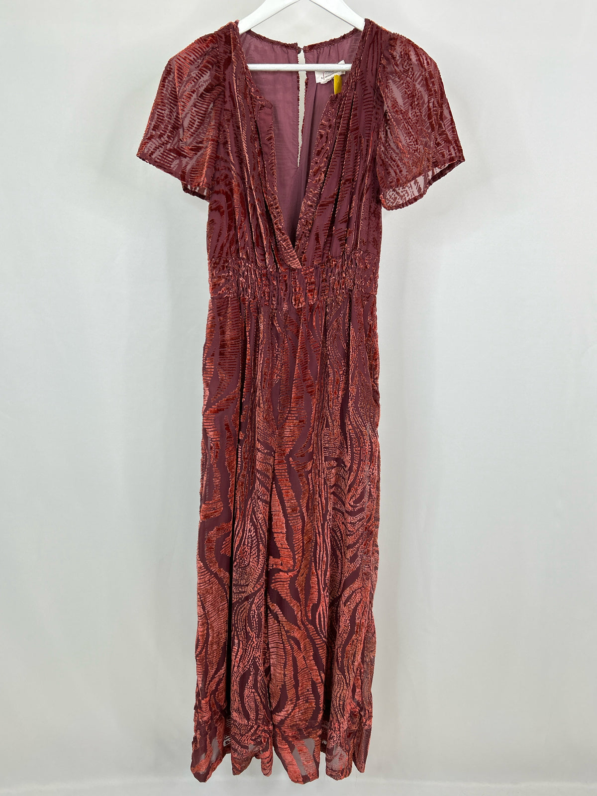 ANTHROPOLOGIE Size S Maroon Women Jumpsuit
