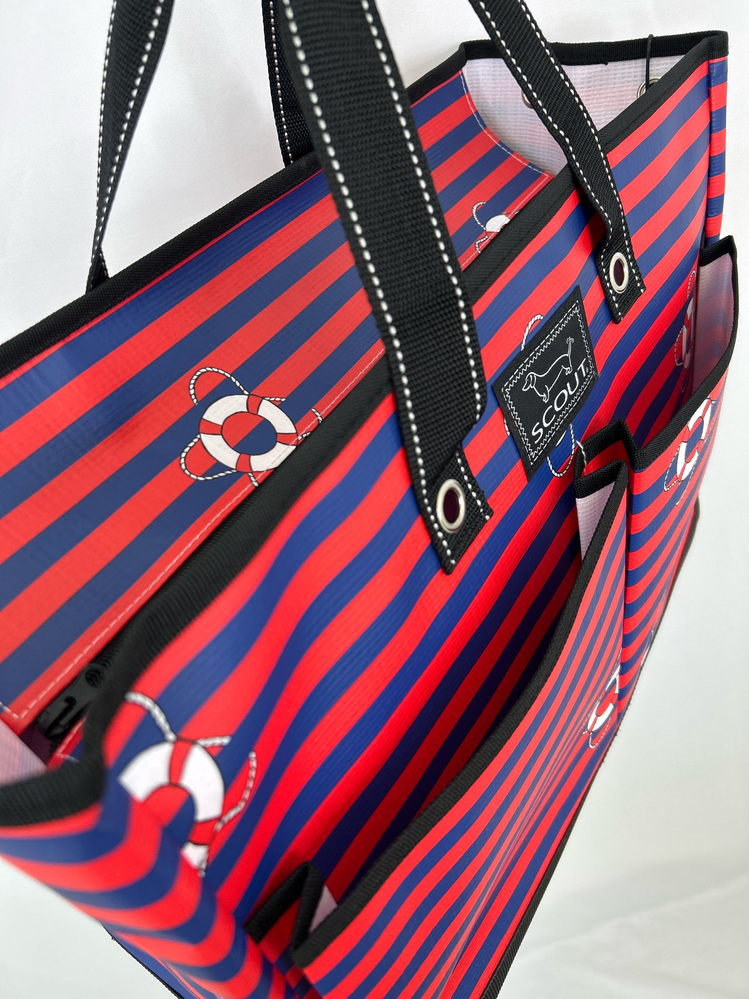 Scout RED AND NAVY Women Tote