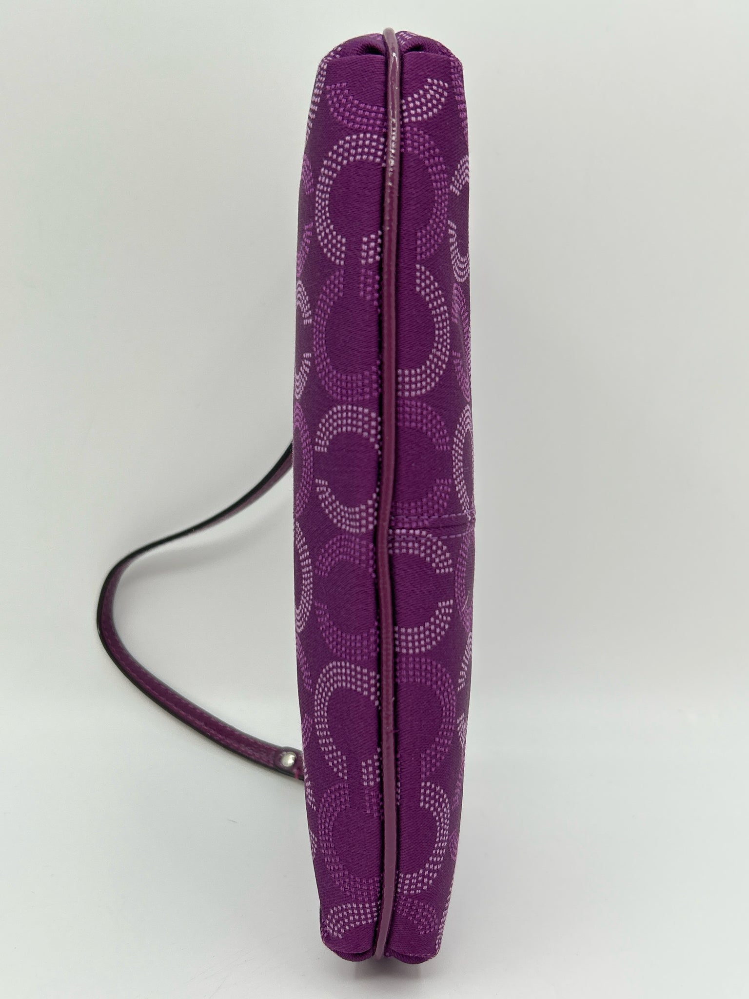 Coach Purple Print Women Wristlet